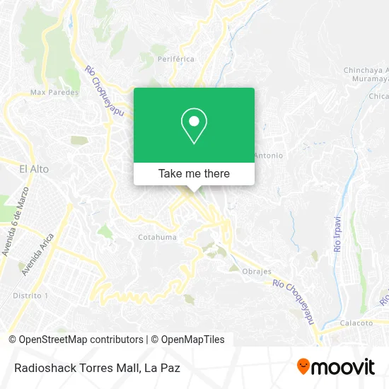 Radioshack Torres Mall map