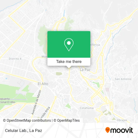 Celular Lab. map