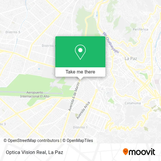 Optica Vision Real map