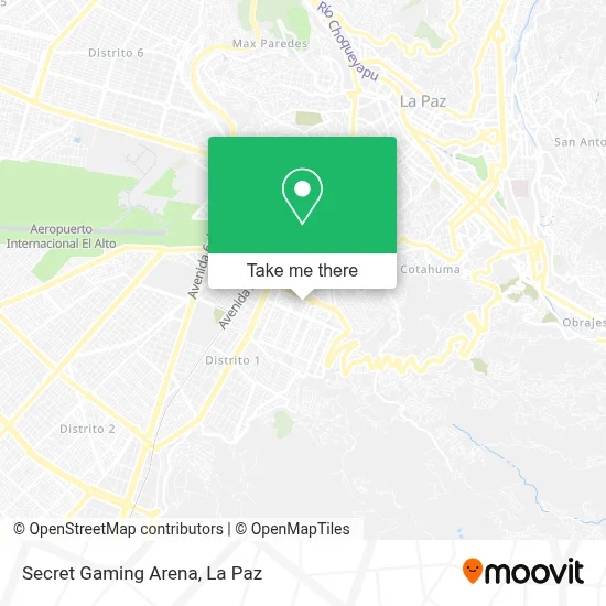 Secret Gaming Arena map
