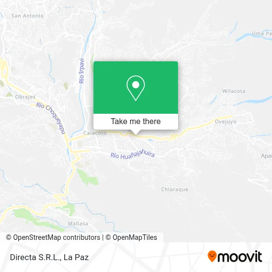 Directa S.R.L. map