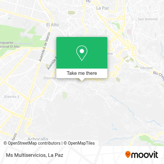 Ms Multiservicios map