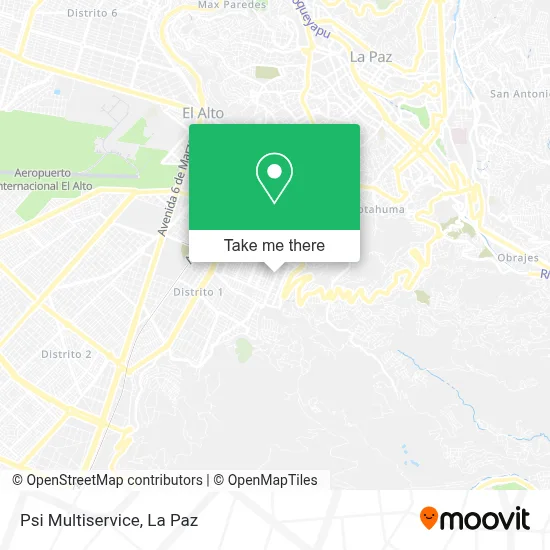 Psi Multiservice map