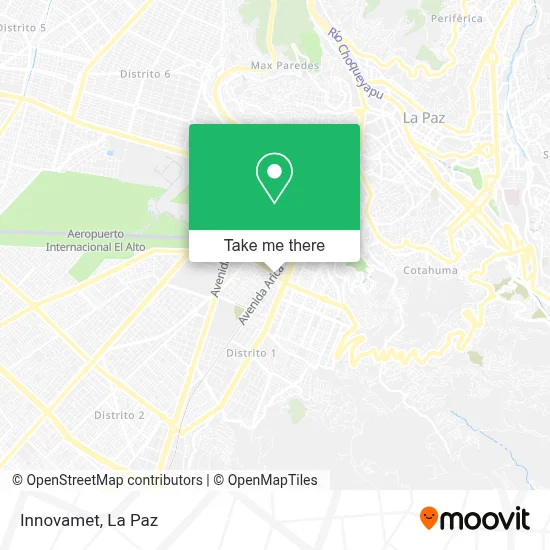 Innovamet map