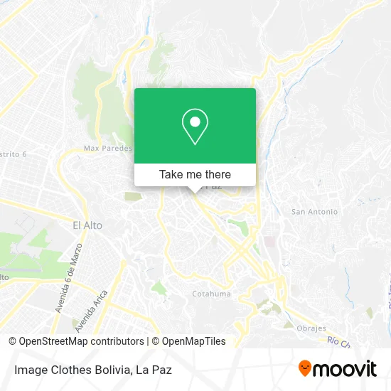 Image Clothes Bolivia map