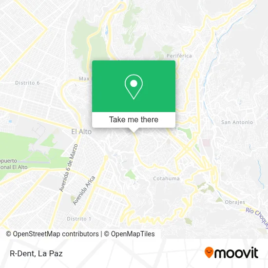 R-Dent map