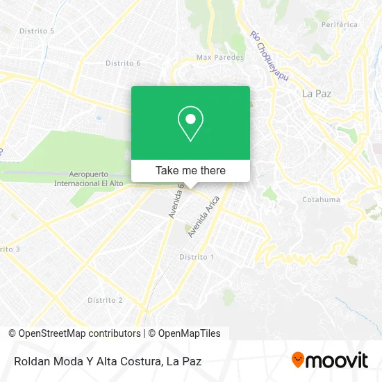 Roldan Moda Y Alta Costura map