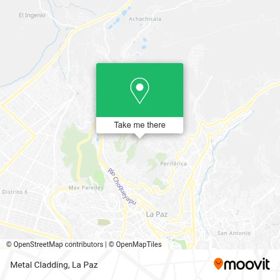Metal Cladding map