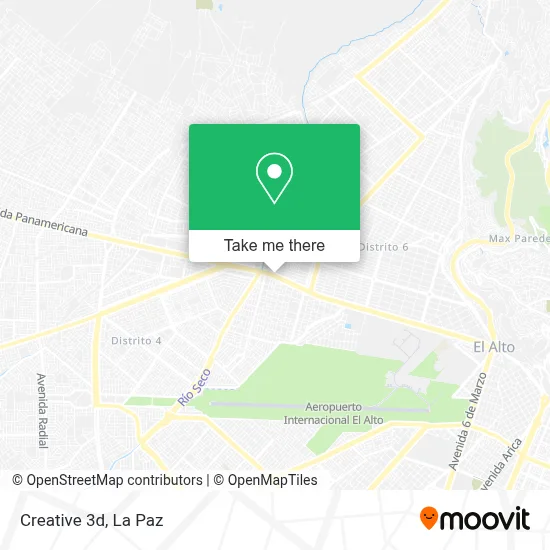 Creative 3d map