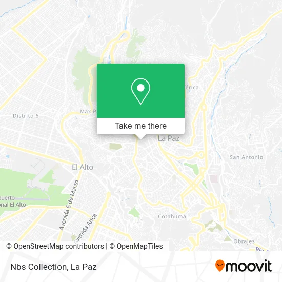 Nbs Collection map