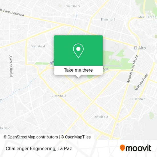 Challenger Engineering map