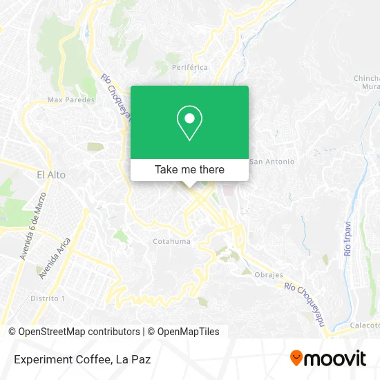 Experiment Coffee map