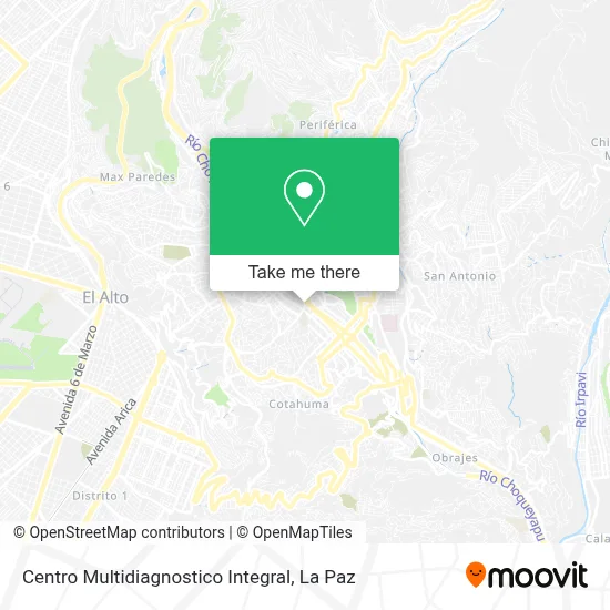 Centro Multidiagnostico Integral map