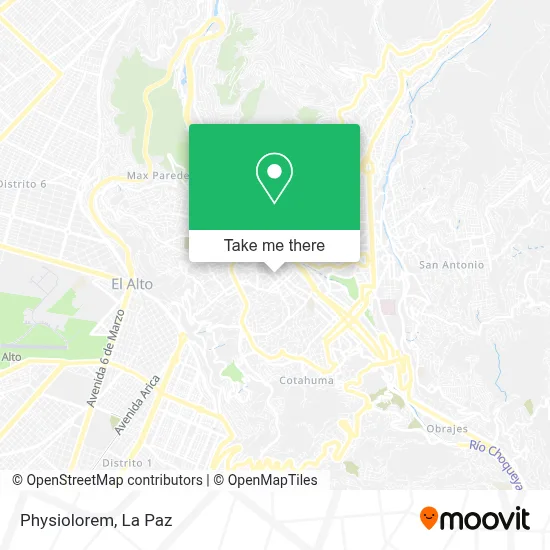 Physiolorem map