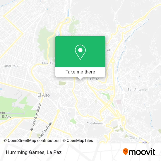 Humming Games map