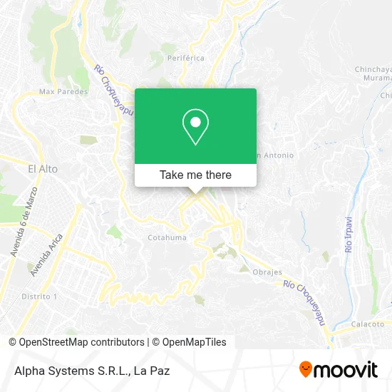 Alpha Systems S.R.L. map