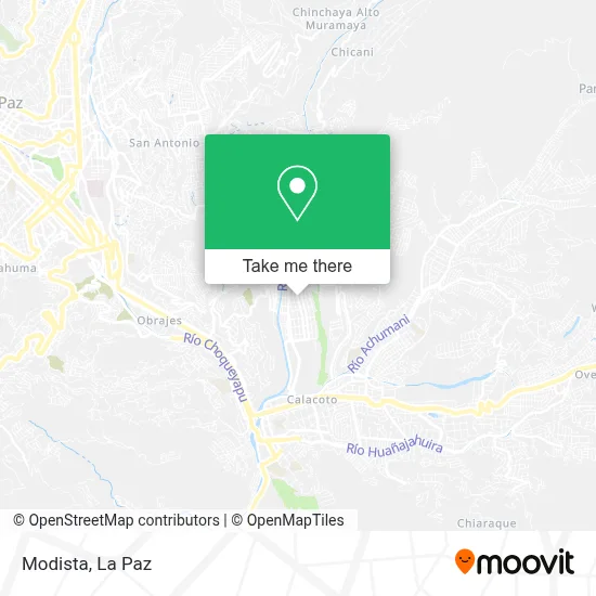 Modista map