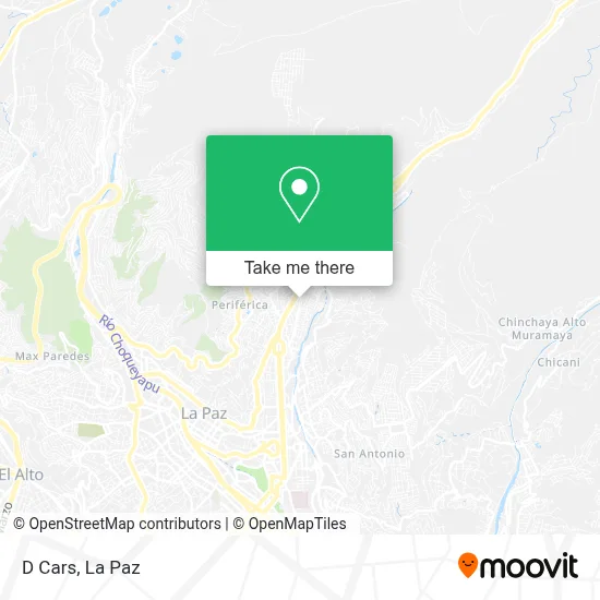 D Cars map