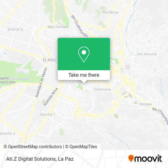 Ati.Z Digital Solutions map