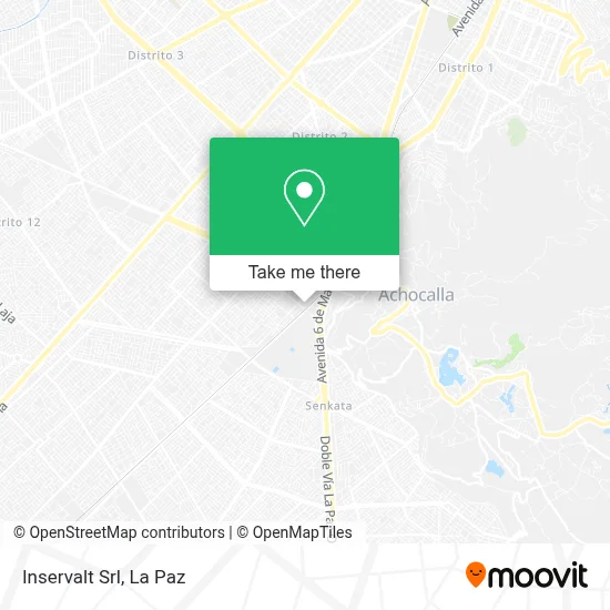 Inservalt Srl map