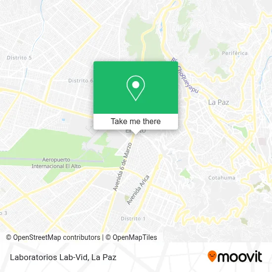 Laboratorios Lab-Vid map