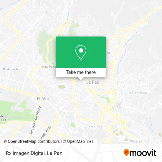 Rx Imagen Digital map