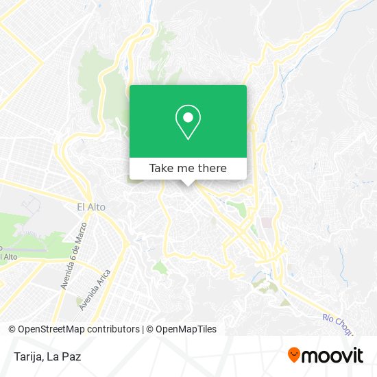 Tarija map