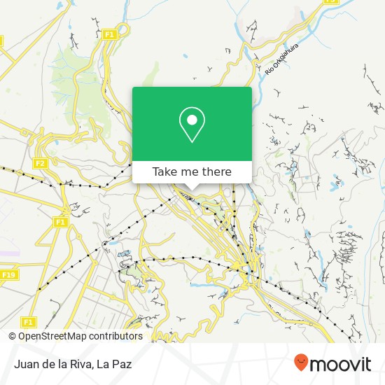 Juan de la Riva map