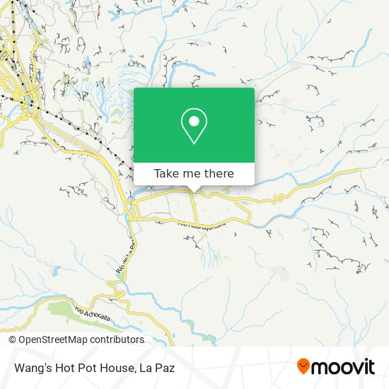 Wang's Hot Pot House map