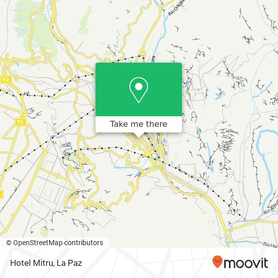 Hotel Mitru map
