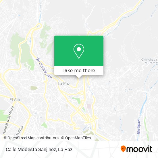 Calle Modesta Sanjinez map