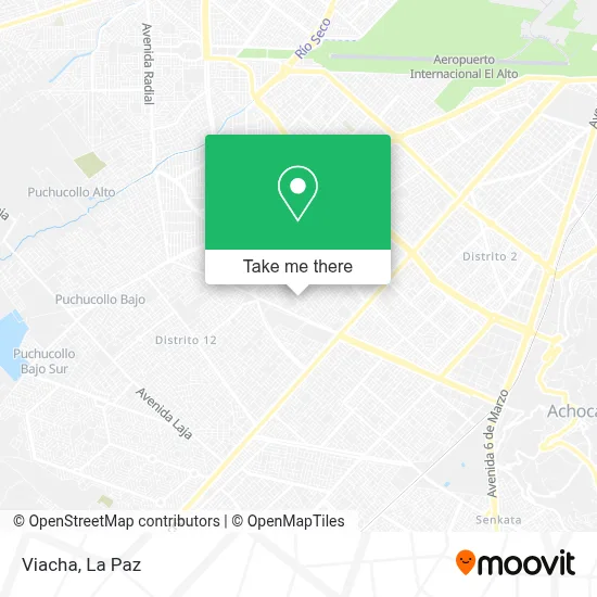 Viacha map