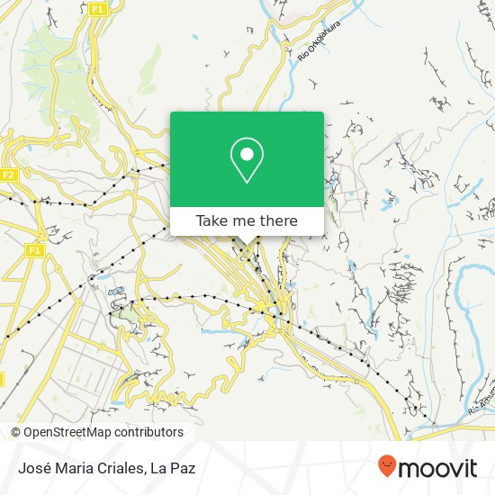 José Maria Criales map