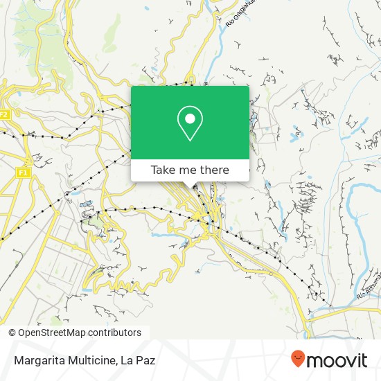 Margarita Multicine map