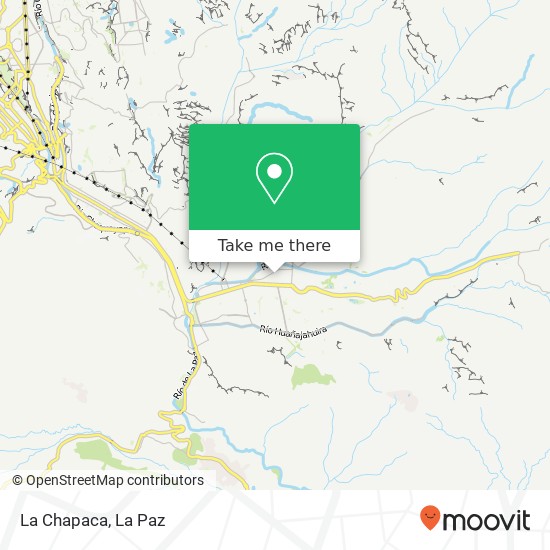 La Chapaca map