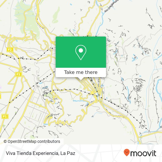 Viva Tienda Experiencia map