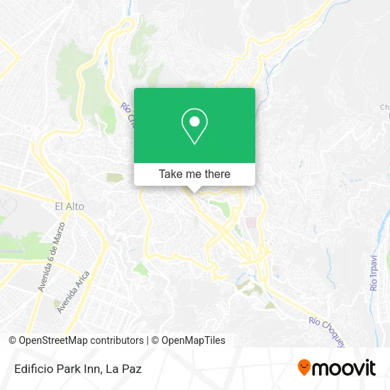 Edificio Park Inn map