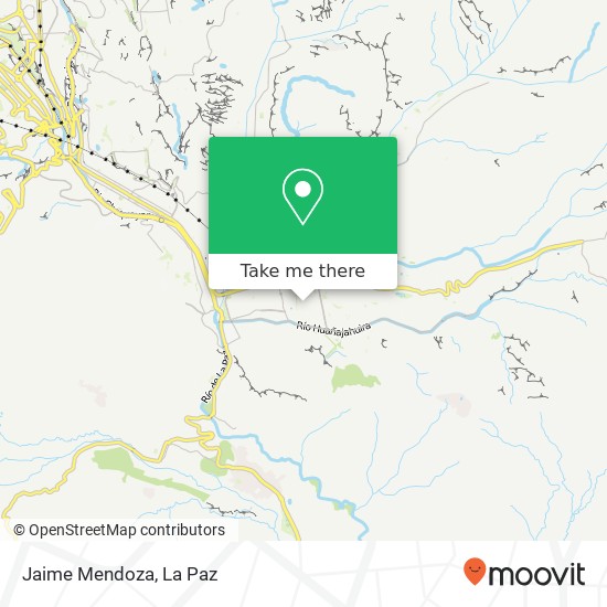 Jaime Mendoza map