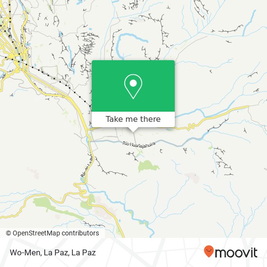 Wo-Men, La Paz map