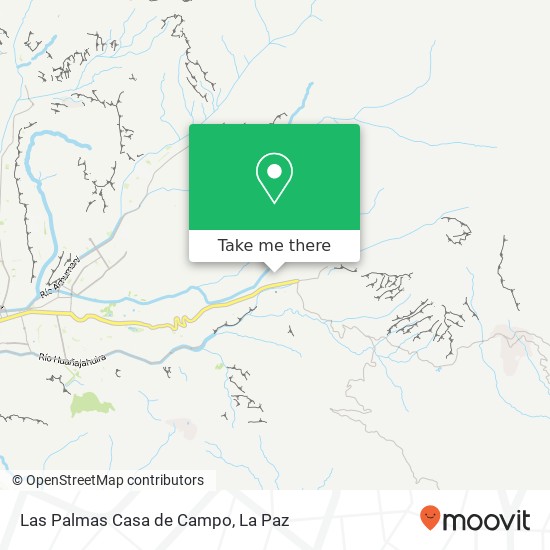 Las Palmas Casa de Campo map