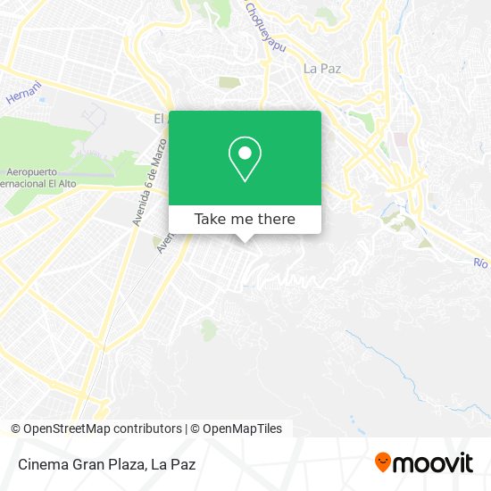 Cinema Gran Plaza map
