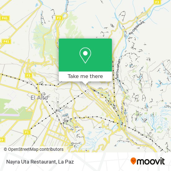 Nayra Uta Restaurant map