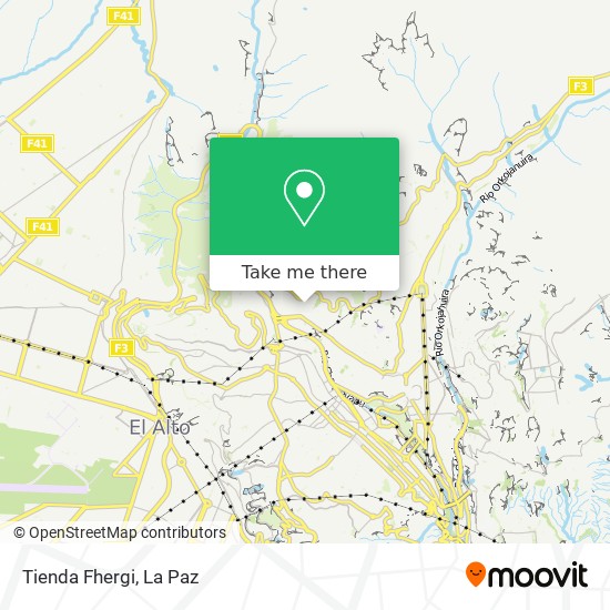 Tienda Fhergi map
