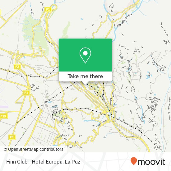 Finn Club - Hotel Europa map