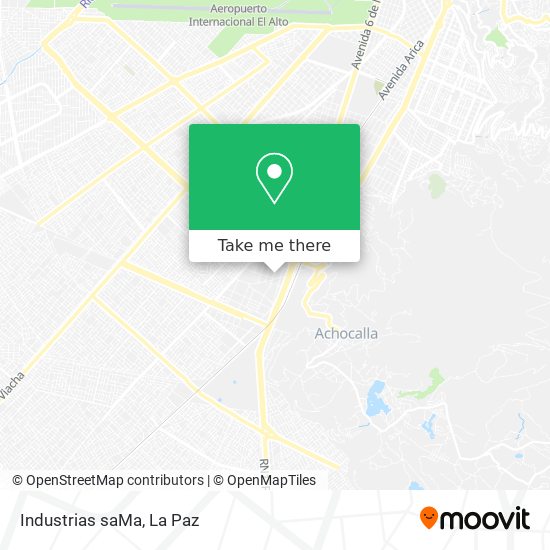 Industrias saMa map