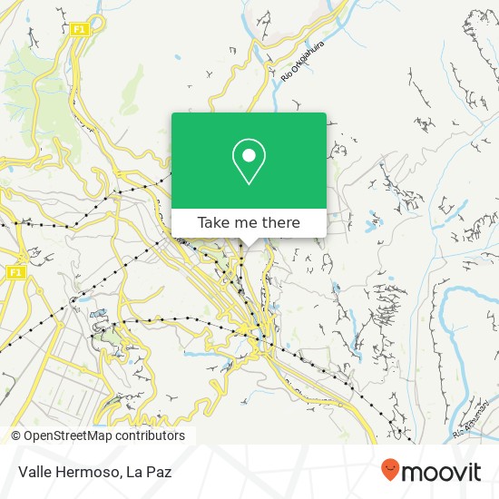 Valle Hermoso map