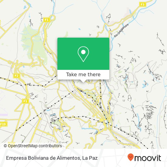 Empresa Boliviana de Alimentos map