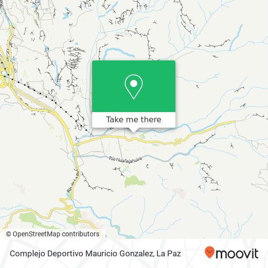 Complejo Deportivo Mauricio Gonzalez map