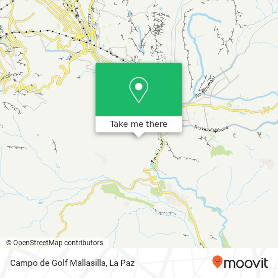 Campo de Golf Mallasilla map