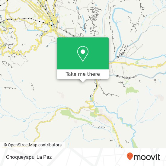 Choqueyapu map